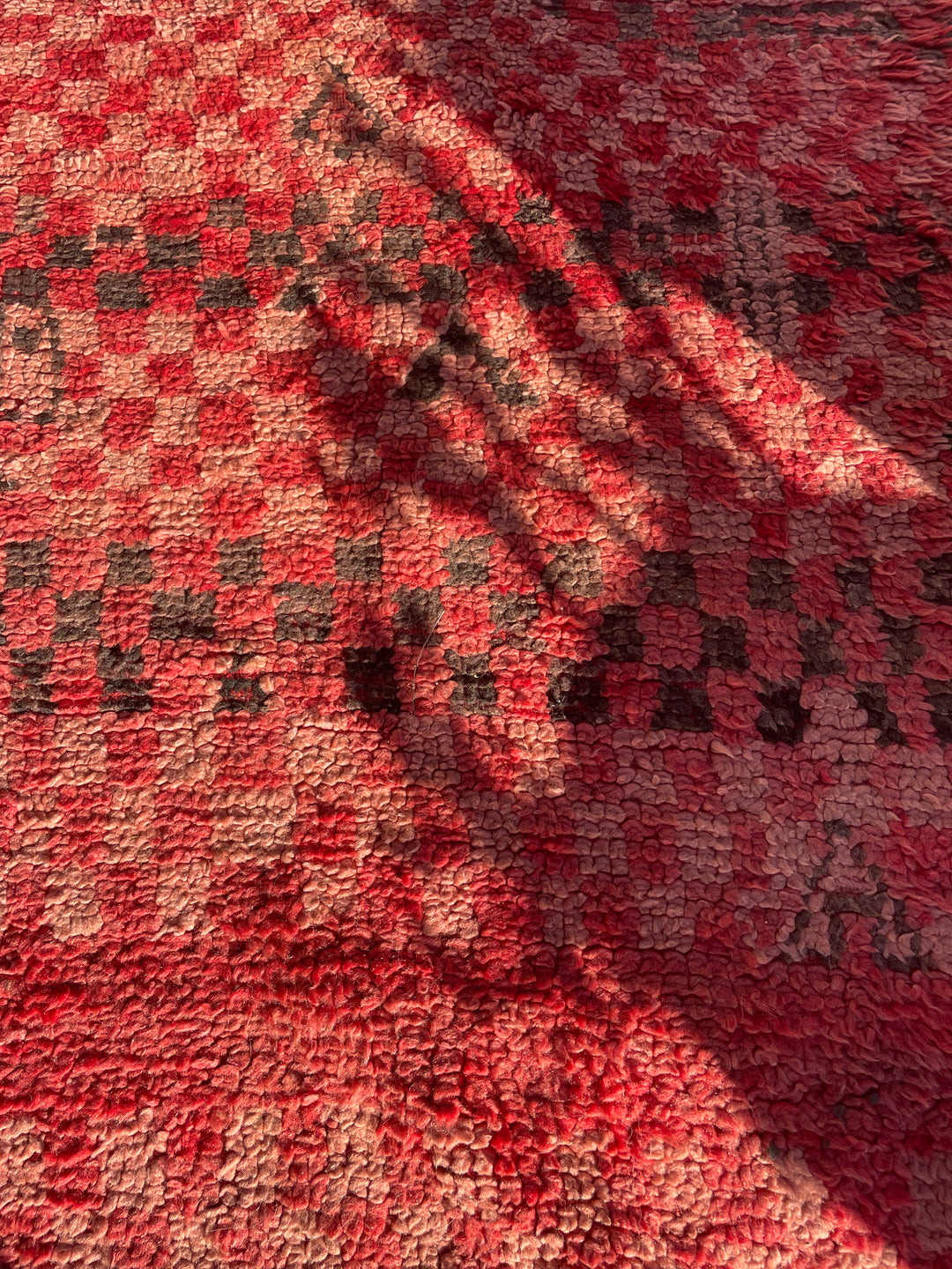 Vintage Moroccan carpet