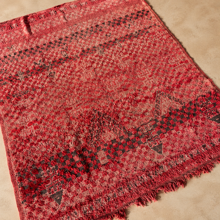 Vintage Moroccan carpet