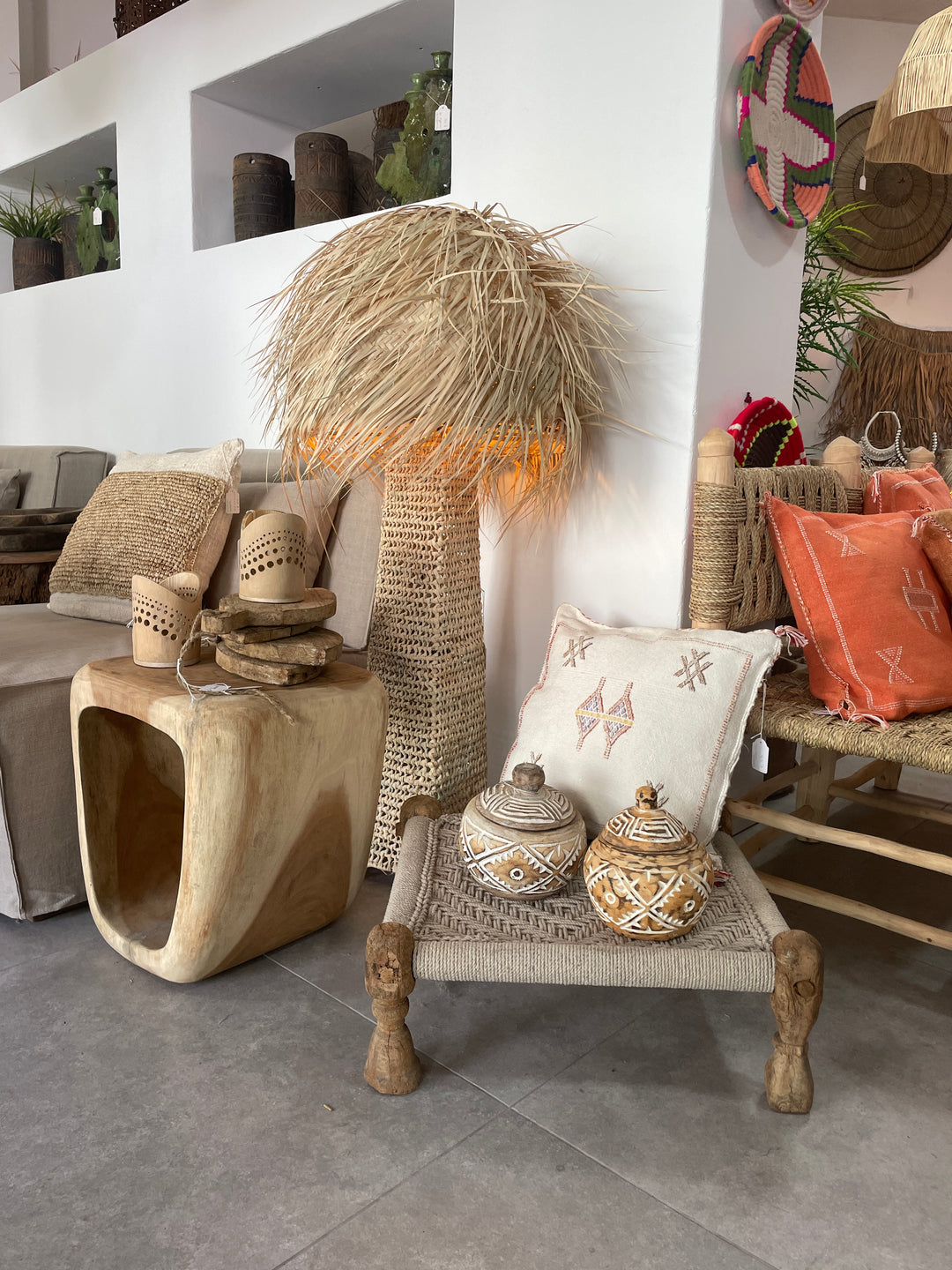 Palm vloerlamp