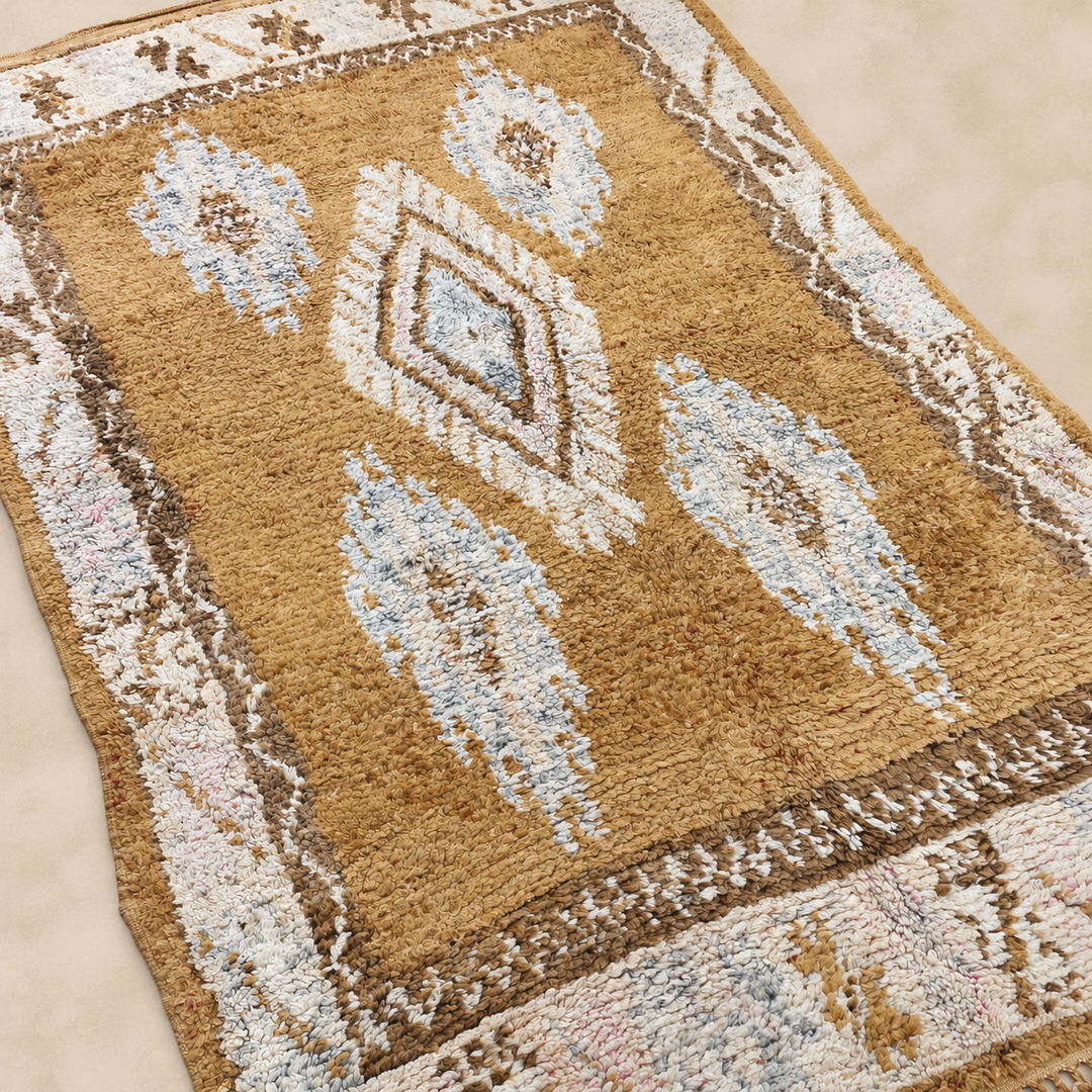 Vintage Moroccan carpet