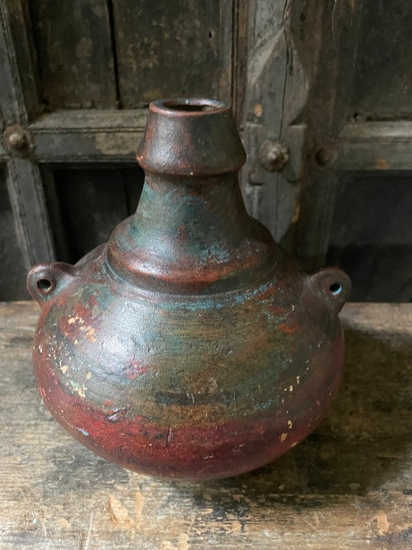 Unieke aardewerk kruik