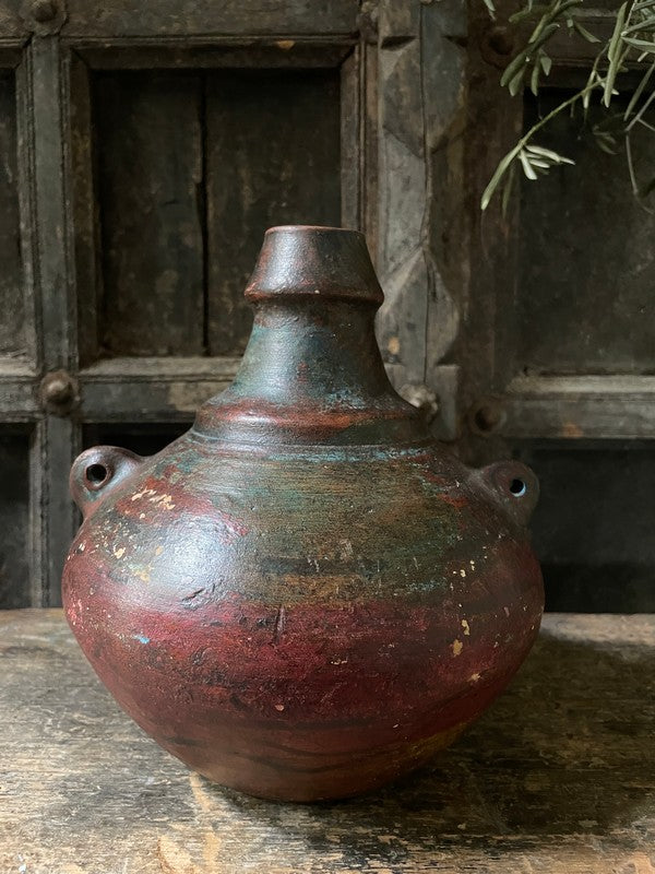 Unieke aardewerk kruik