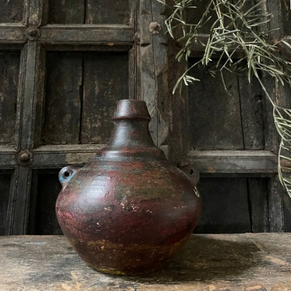 Unieke aardewerk kruik