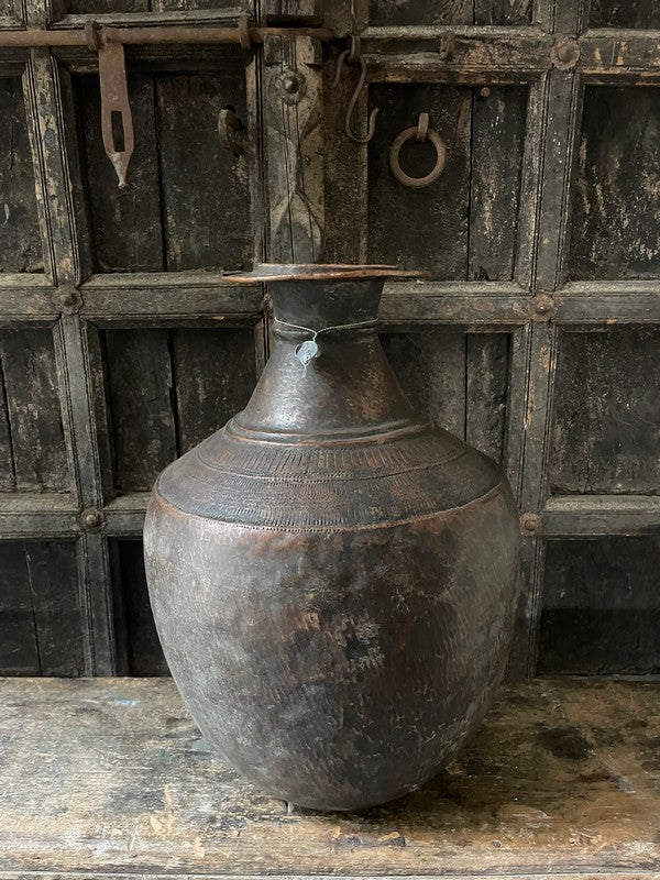 Originele koperen kruik Nepal