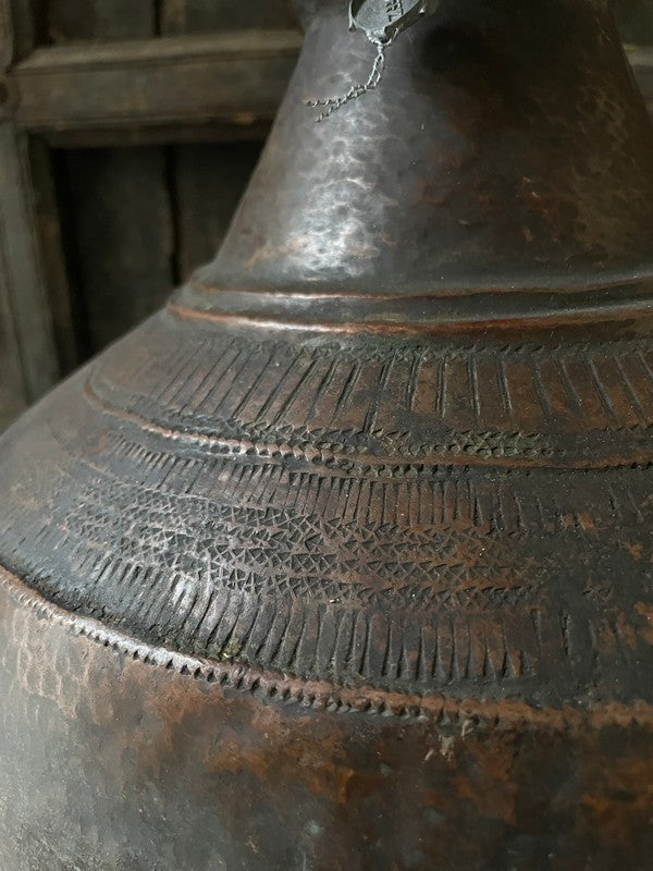 Originele koperen kruik Nepal
