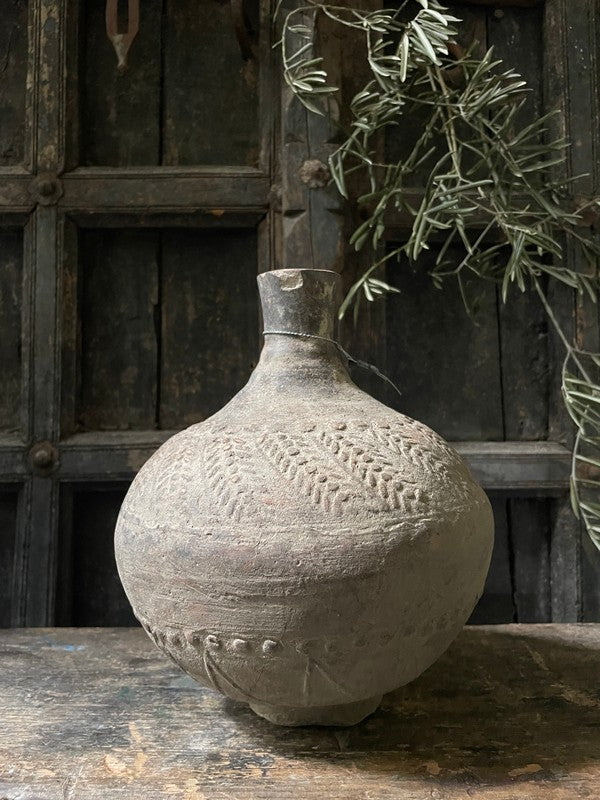 Nepalese klei kruik