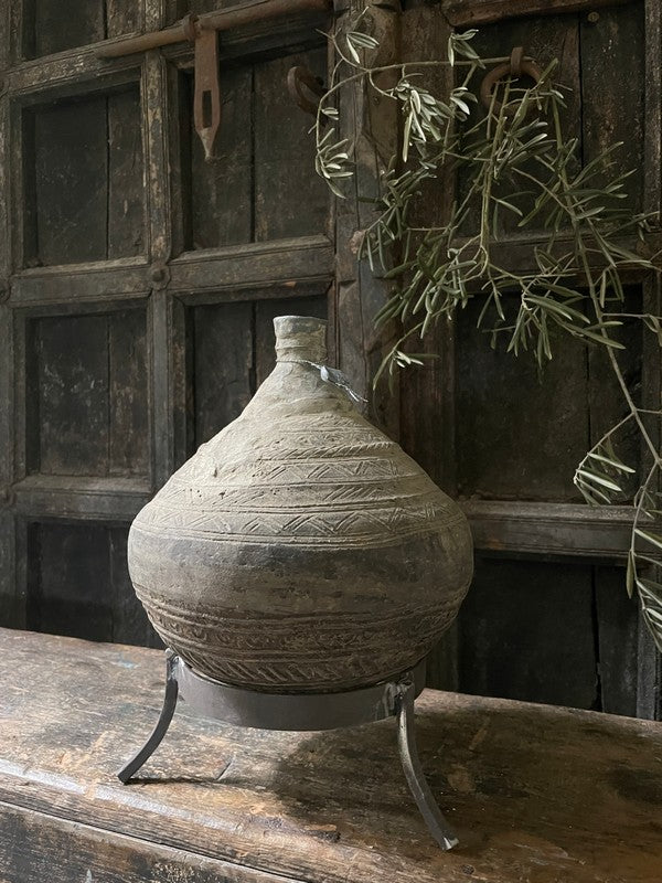 Nepalese klei kruik