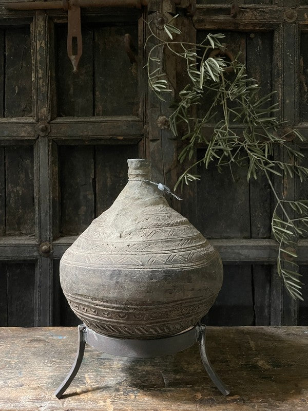 Nepalese klei kruik