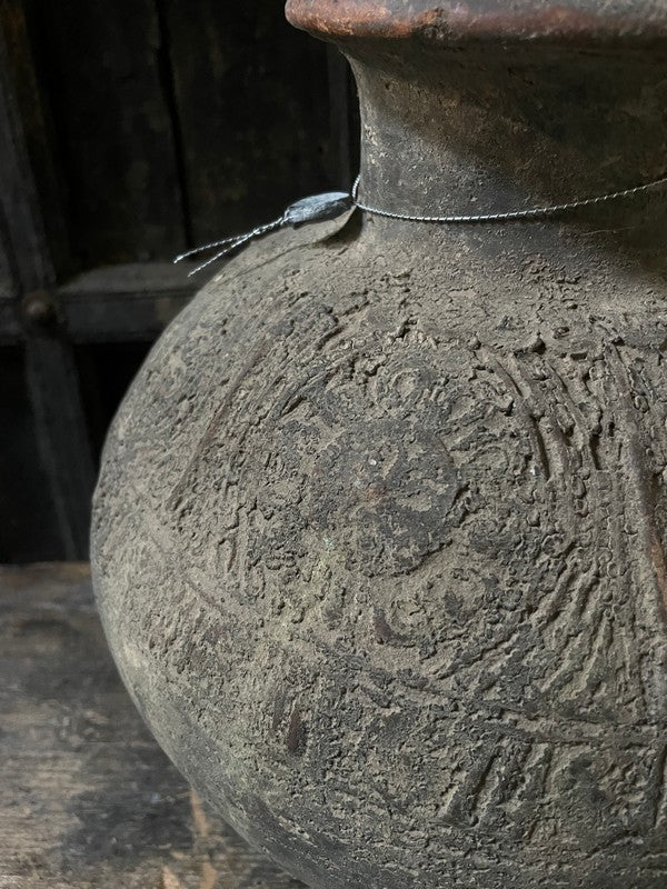 Nepalese klei kruik