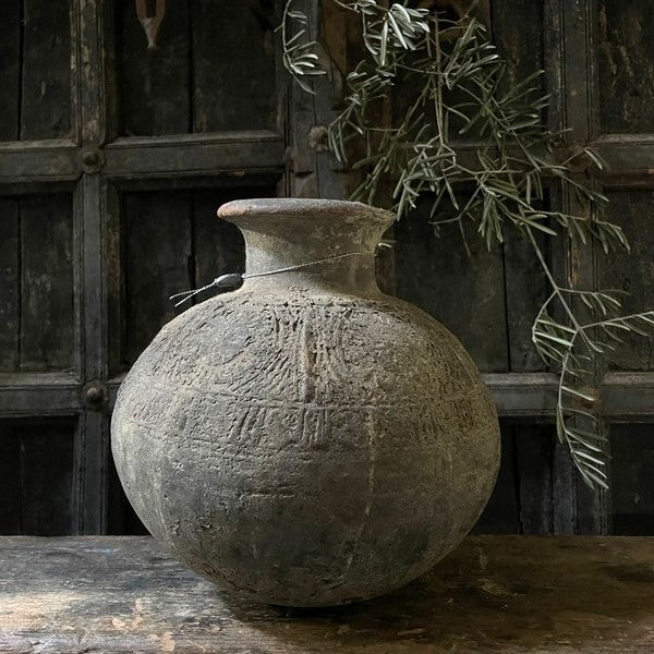 Nepalese klei kruik