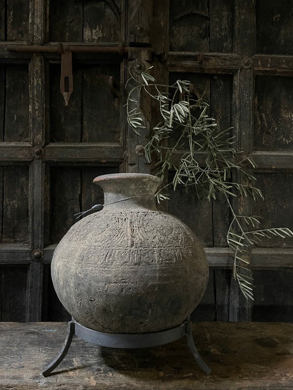 Nepalese klei kruik