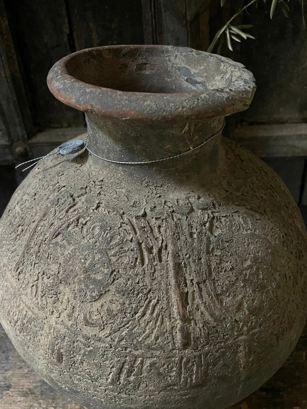 Nepalese klei kruik
